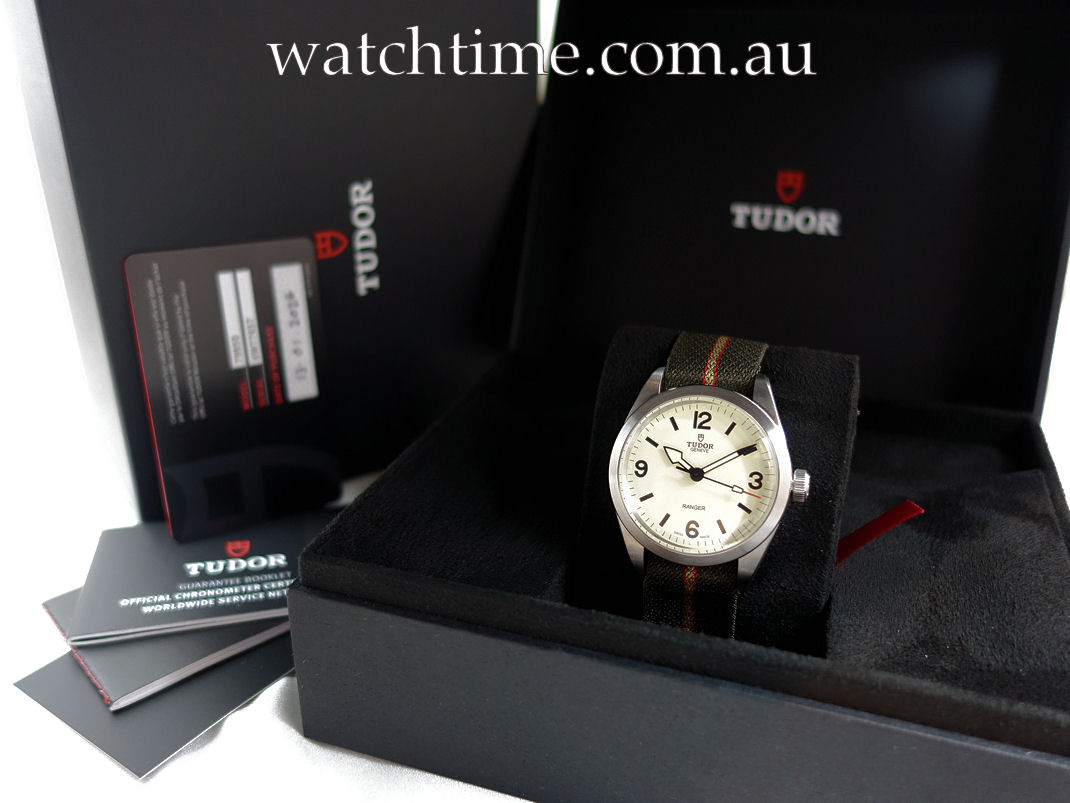 DSC03862 Tudor Ranger 79950-0008 Beige-dial Full Set, 2026 As New!!