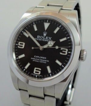 Rolex Explorer 39mm 214270 Box & Card