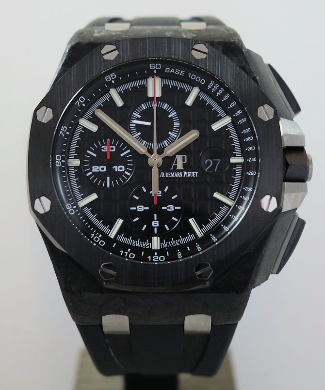 DSC04474 Audemars Piguet Royal Oak Offshore 26400AU 44mm Forged-Carbon Chrono