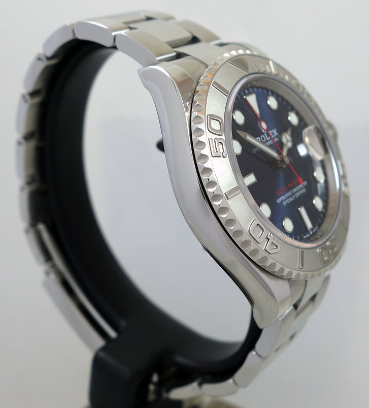 DSC04504 Rolex Yacht-Master 40 Rolesium, Blue-dial 126622 B&C 2020