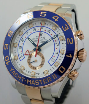 Rolex Yachtmaster II 18k Everose Gold & Steel  116681