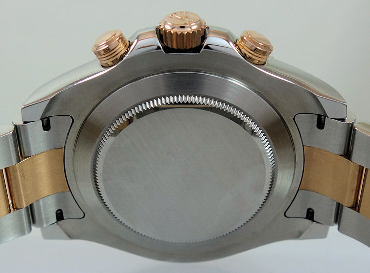 DSC04626 Rolex Yachtmaster II 18k Everose Gold & Steel 116681