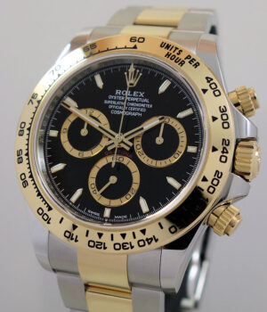 Rolex Daytona 18k & Steel, Black Dial 126503 Box & Card Sep 2025