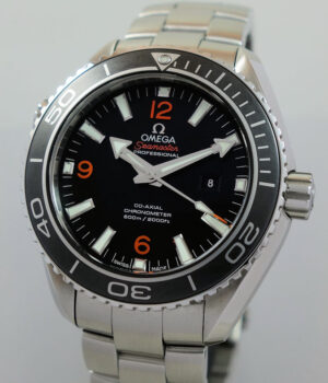 Omega Seamaster Planet Ocean 600m 37.5mm Black dial, Orange numbers 232.30.38.20.01.002
