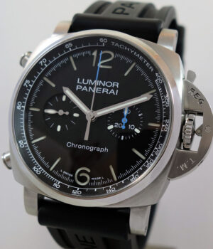 PANERAI Luminor Chrono Steel 44mm  PAM1109  Box & Card