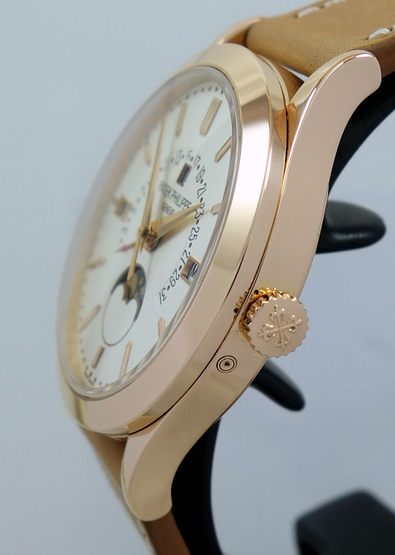 DSC05238 PATEK PHILIPPE 5496R-001 Perpetual Calendar Retrograde Moonphases 18k Rose-Gold Box & Papers
