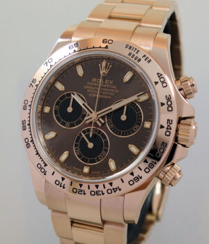 Rolex Daytona 18ct Everose 116505 Chocolate & Black dial  2022 Box & Card