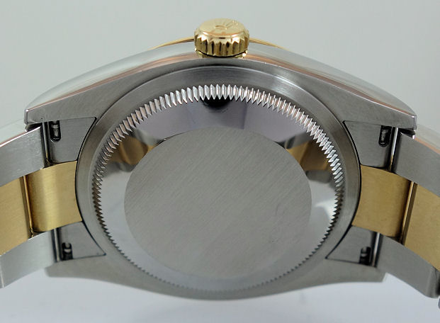 DSC05440 Rolex Datejust 36mm Steel & 18k White Dial 126233 Box & Card