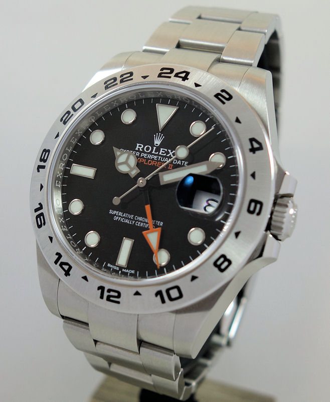 DSC05463 ROLEX Explorer II Black-dial 216570 Box & Card 2021