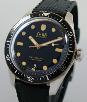 Oris Divers Sixty-Five Steel & Bronze 40mm 01 733 7707 4354 Full Set