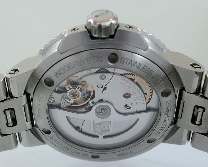 DSC05571 ORIS AQUIS DATE CALIBRE 400 Blue dial, 43mm Steel on bracelet 01 400 7763 4135