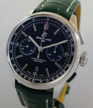 Breitling PREMIER B01 CHRONOGRAPH Bentley Racing GREEN dial AB0118 July 2024