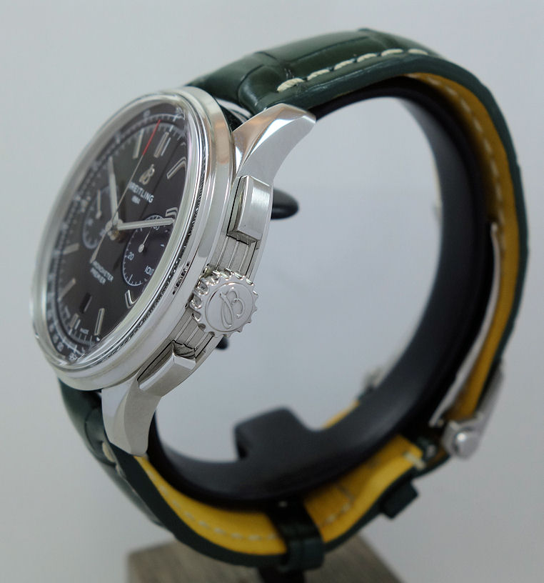 DSC05745 Breitling PREMIER B01 CHRONOGRAPH Bentley Racing GREEN dial AB0118 July 2024