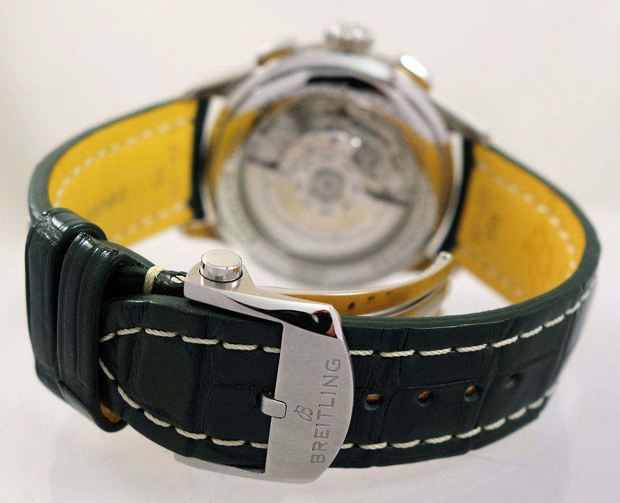 DSC05749 Breitling PREMIER B01 CHRONOGRAPH Bentley Racing GREEN dial AB0118 July 2024