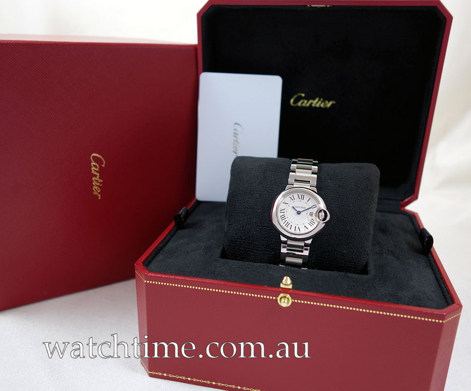 DSC05873 Cartier Ballon Bleu Ladies 28mm Steel WSBB0067 3009 As New!