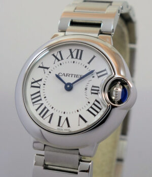 Cartier Ballon Bleu Ladies 28mm Steel WSBB0067 3009 As New!
