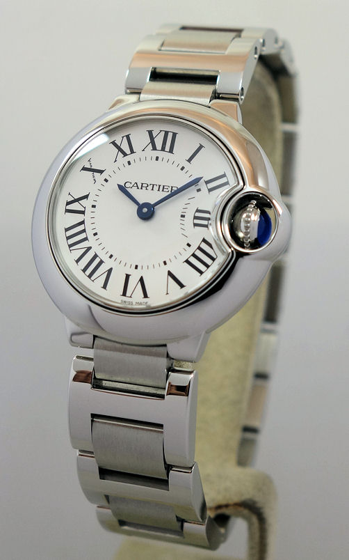 DSC05881 Cartier Ballon Bleu Ladies 28mm Steel WSBB0067 3009 As New!