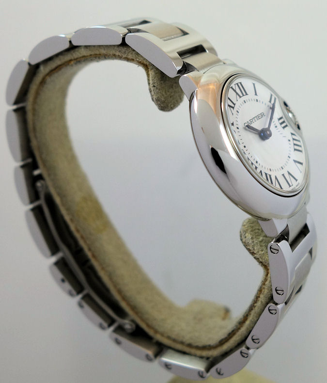 DSC05889 Cartier Ballon Bleu Ladies 28mm Steel WSBB0067 3009 As New!