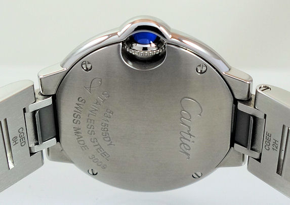 DSC05893 Cartier Ballon Bleu Ladies 28mm Steel WSBB0067 3009 As New!