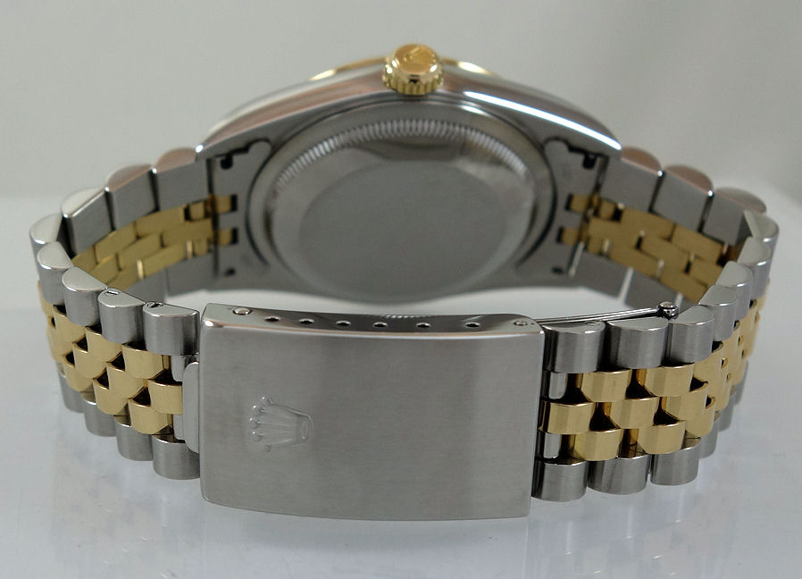 DSC06007 Rolex Datejust 36 Steel & 18k Yellow-Gold 2002 Box & Papers 16233