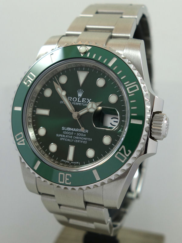 DSC06163 Rolex Submariner HULK 116610LV Box & Card 2019