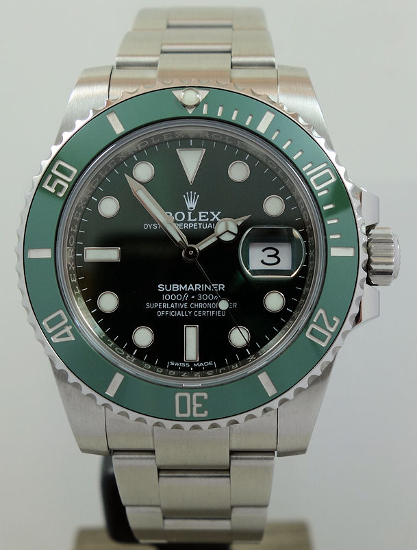 DSC06169 Rolex Submariner HULK 116610LV Box & Card 2019