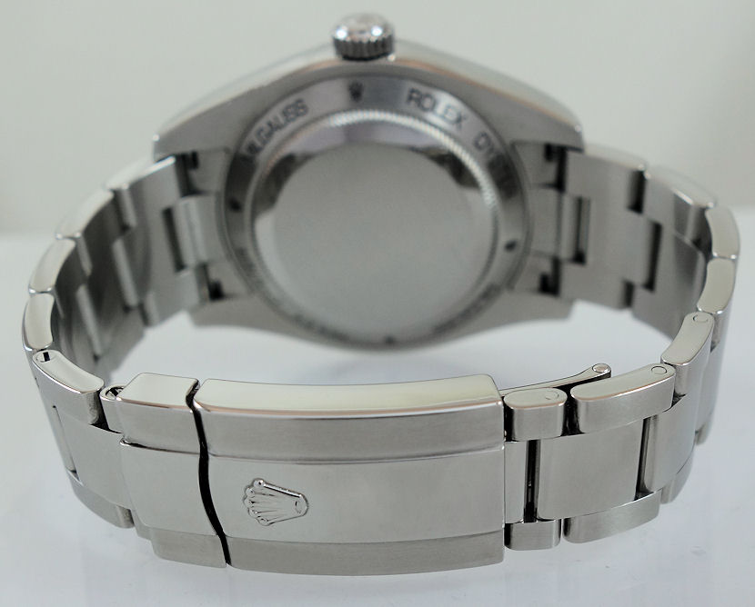 DSC06458 Rolex Milgauss Black Dial-Green Sapphire 116400GV Full set!