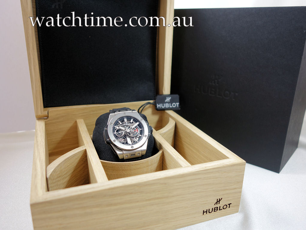 DSC06065 HUBLOT Big Bang MECA-10. 42mm Titanium 444.NX.1170.RX B&P March 2026 *55% OFF RETAIL*