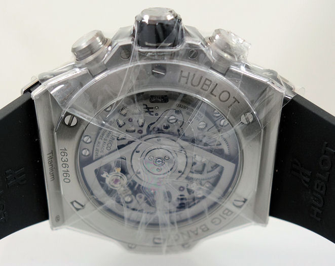 DSC06078 HUBLOT Big Bang UNICO 42mm Titanium & Ceramic 441.NM.1171.RX *June 2026*Unused* 55% OFF RETAIL!