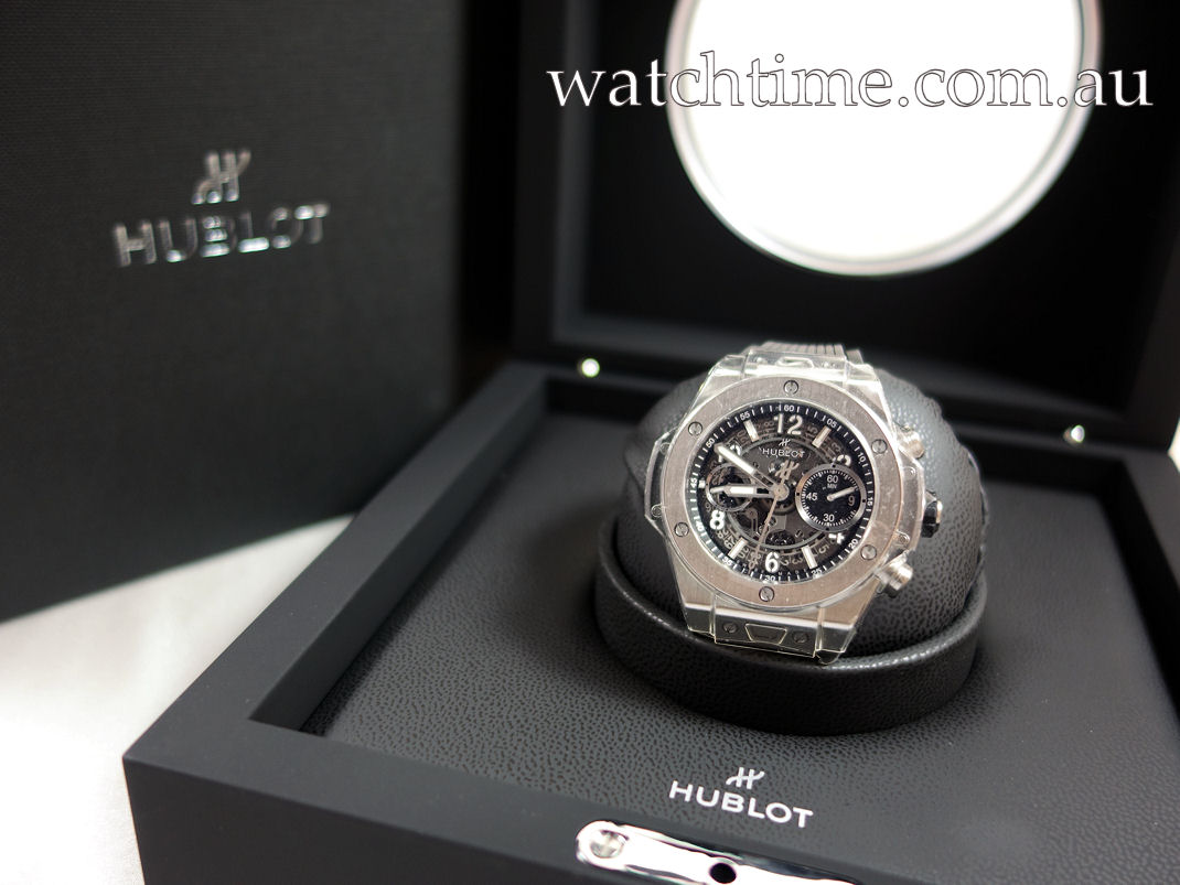 DSC06096 HUBLOT Big Bang UNICO 42mm Titanium 441.NX.1171.RX *Unused* June 2026 $18,000 OFF RETAIL !!!