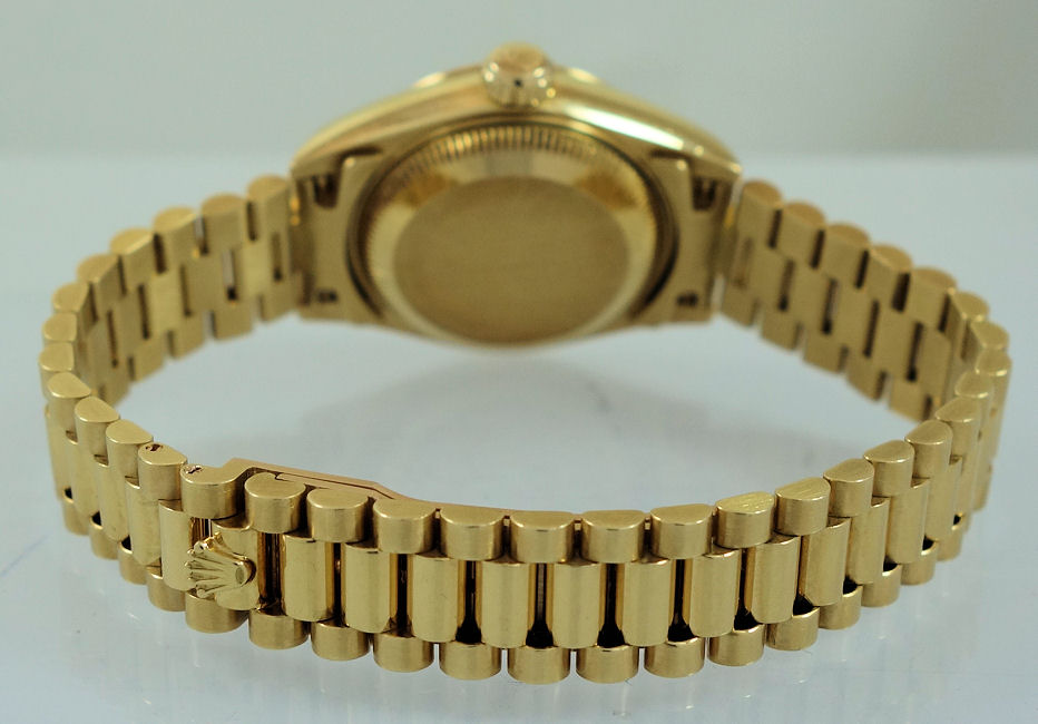 DSC06246 Rolex Lady-Datejust 18k Yellow-Gold 69178 Box & Papers