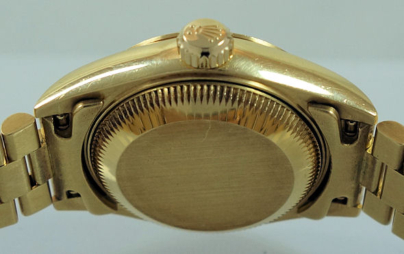 DSC06249 Rolex Lady-Datejust 18k Yellow-Gold 69178 Box & Papers