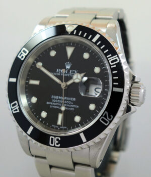 Rolex Submariner Date 16610 Box & Papers 2002