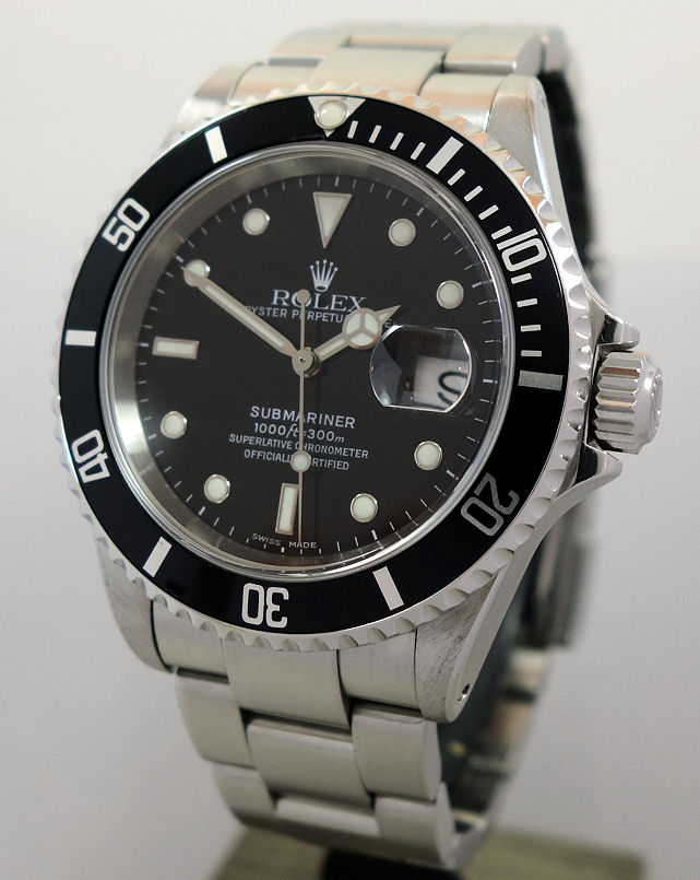 DSC06282 Rolex Submariner Date 16610 Box & Papers 2002