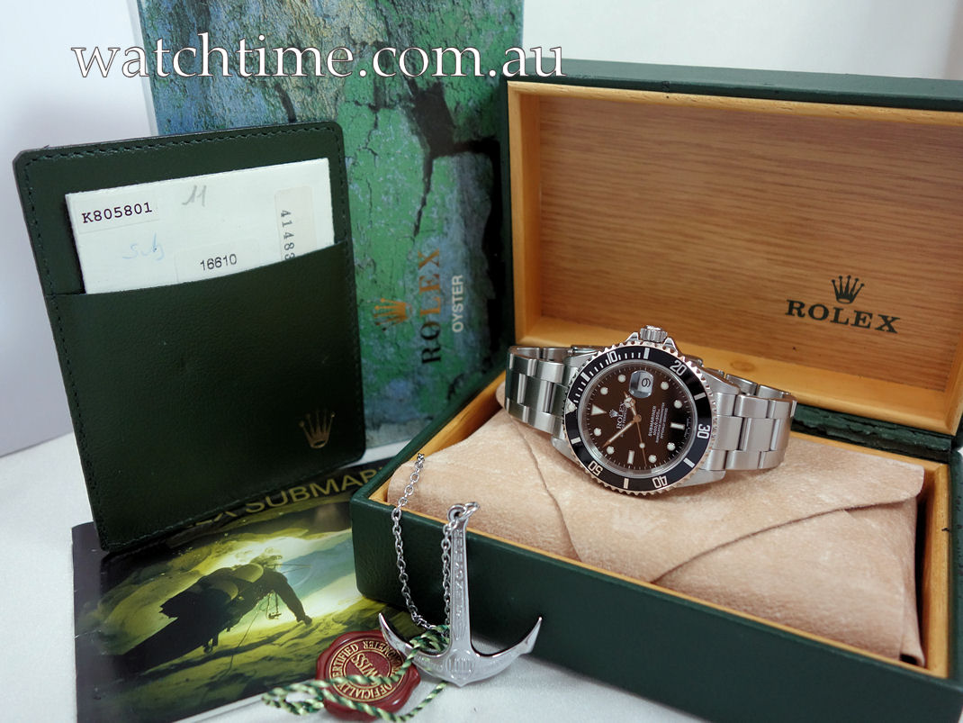 DSC06298 Rolex Submariner Date 16610 Box & Papers 2002