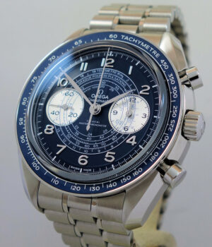 Omega Speedmaster Chronoscope Blue-dial 329.30.43.51.03.001  B&P 2025 $7,000 Off Retail !