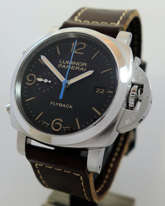 DSC06560 Panerai Luminor 1950 3 Days Chrono Flyback PAM 524