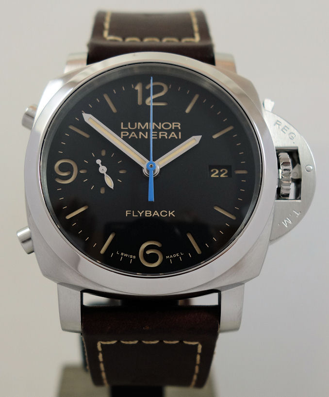 DSC06564 Panerai Luminor 1950 3 Days Chrono Flyback PAM 524