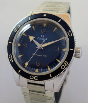 Omega SEAMASTER 300 Master CHRONOMETER 234.30.41.21.03.001  41mm Steel, Blue dial *Unused* June 2026