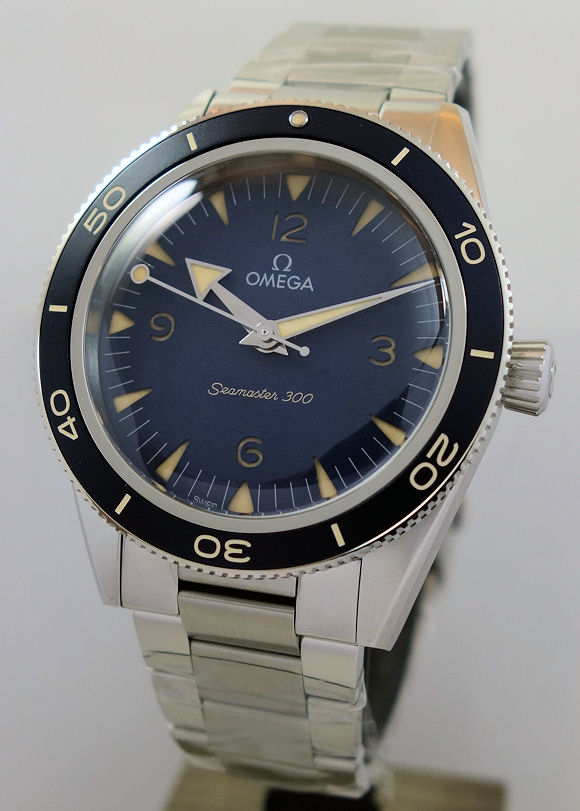 DSC06614 Omega SEAMASTER 300 Master CHRONOMETER 234.30.41.21.03.001 41mm Steel, Blue dial *Unused* June 2026