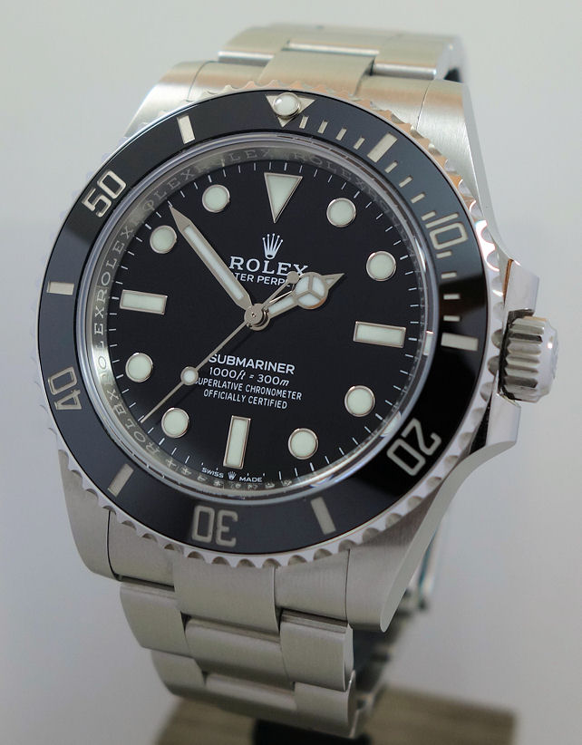 DSC06663 Rolex Submariner Non Date 124060 41mm Box & Card 2024