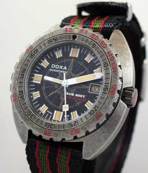 DOXA Sub 300T Clive Cussler Automatic 42mm 840.80.10.15 Ltd. Edn. # 43/93