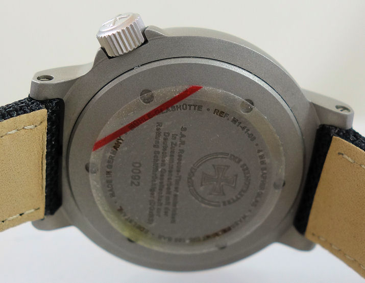 DSC06814 MÜHLE-GLASHÜTTE S.A.R. Rescue-Timer LUMEN M1-41-08-KB Ø 42 mm.