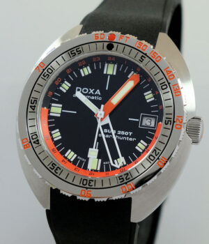 DOXA SUB 250T GMT Sharkhunter 855.10.101.10  Steel 40mm