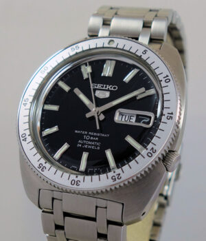 SEIKO 5 Sports SKX Series SRPL93 Re-Creation Limited Edition Black-dial