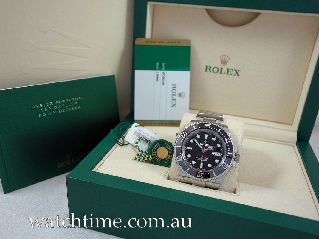 DSC07070 ROLEX SEA-DWELLER 50th Anniversary 43mm 126600 Box & Card 2019
