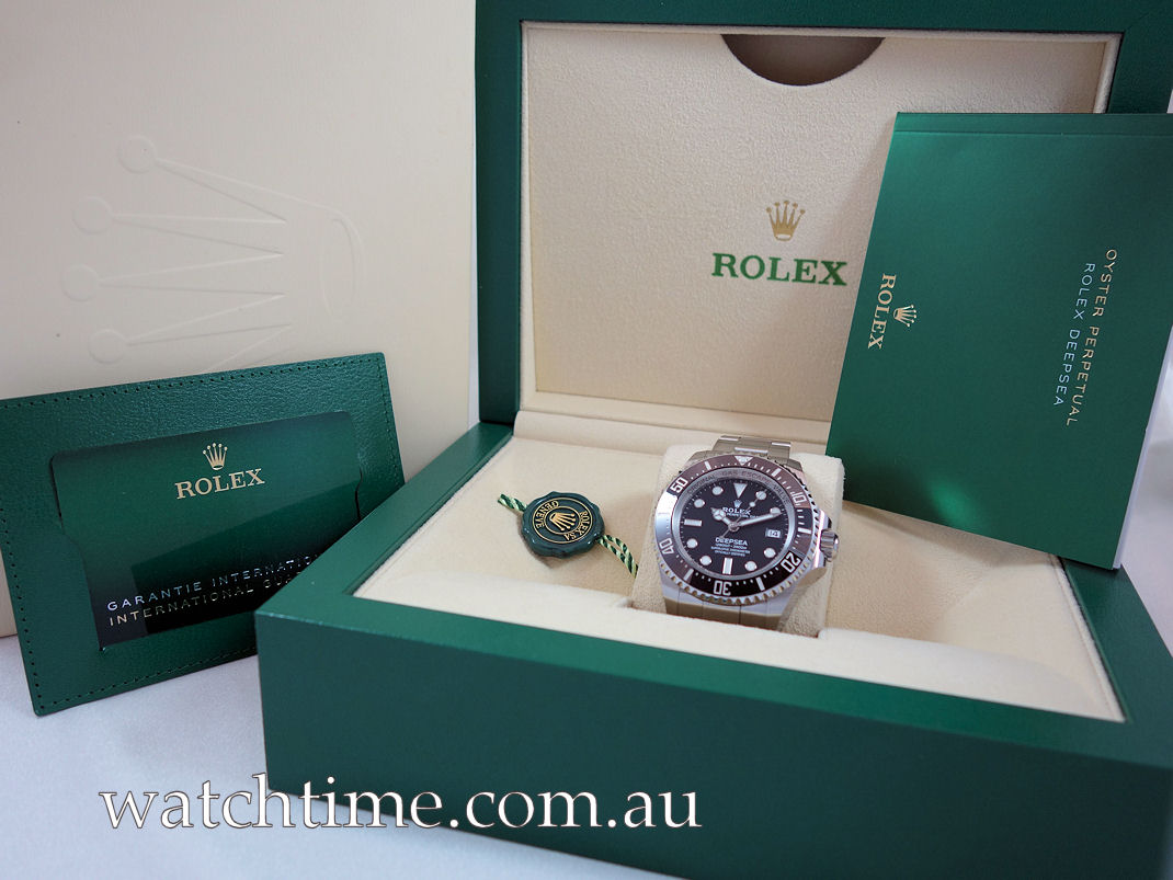 DSC07074 Rolex DEEPSEA SeaDweller 136660 Box & Card Jan 2025 *30% Off Retail*