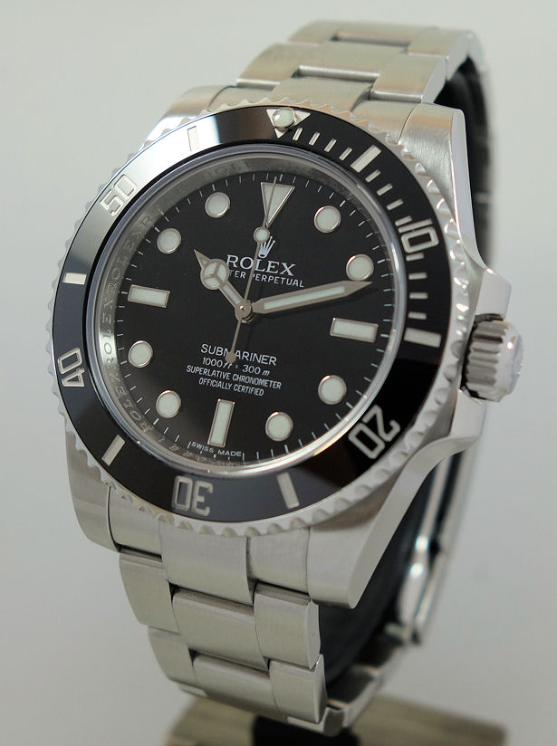 DSC07140 Rolex Submariner 114060 Ceramic Non-Date Box & Card