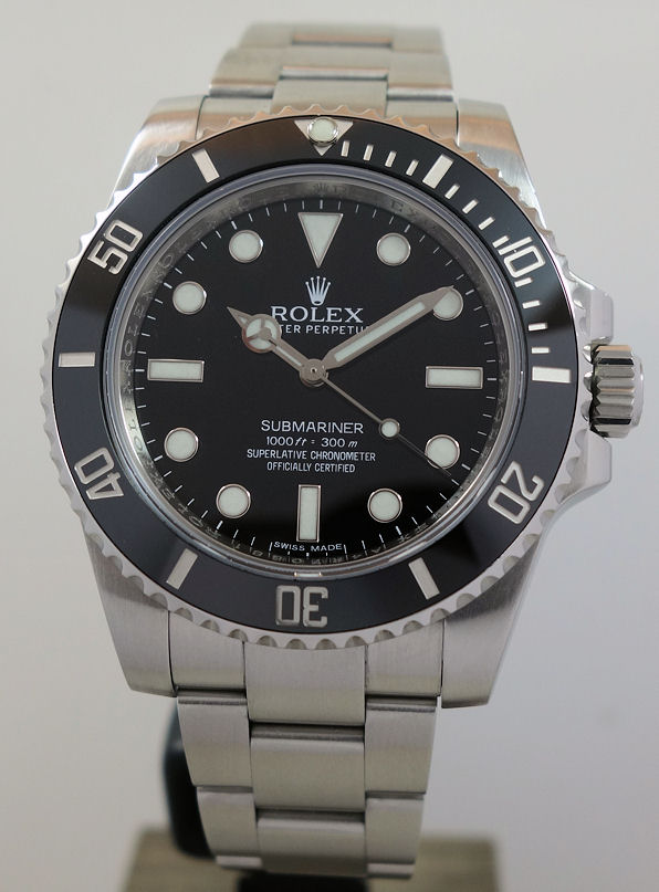 DSC07146 Rolex Submariner 114060 Ceramic Non-Date Box & Card