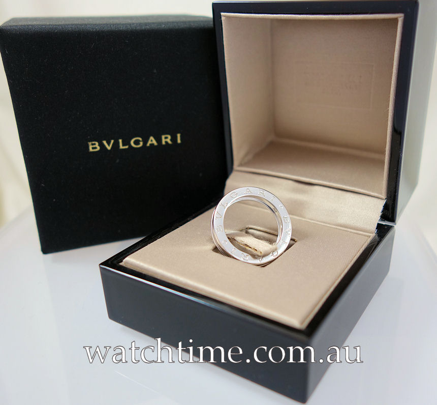 DSC07348 BVLGARI B.zero1 Ring 18k White-Gold Size 53